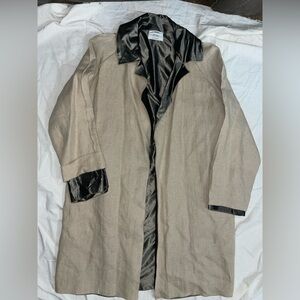 Zoran Tan and Black Trench Coat